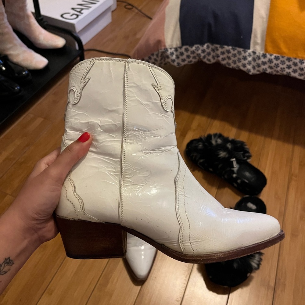 Free people white boots